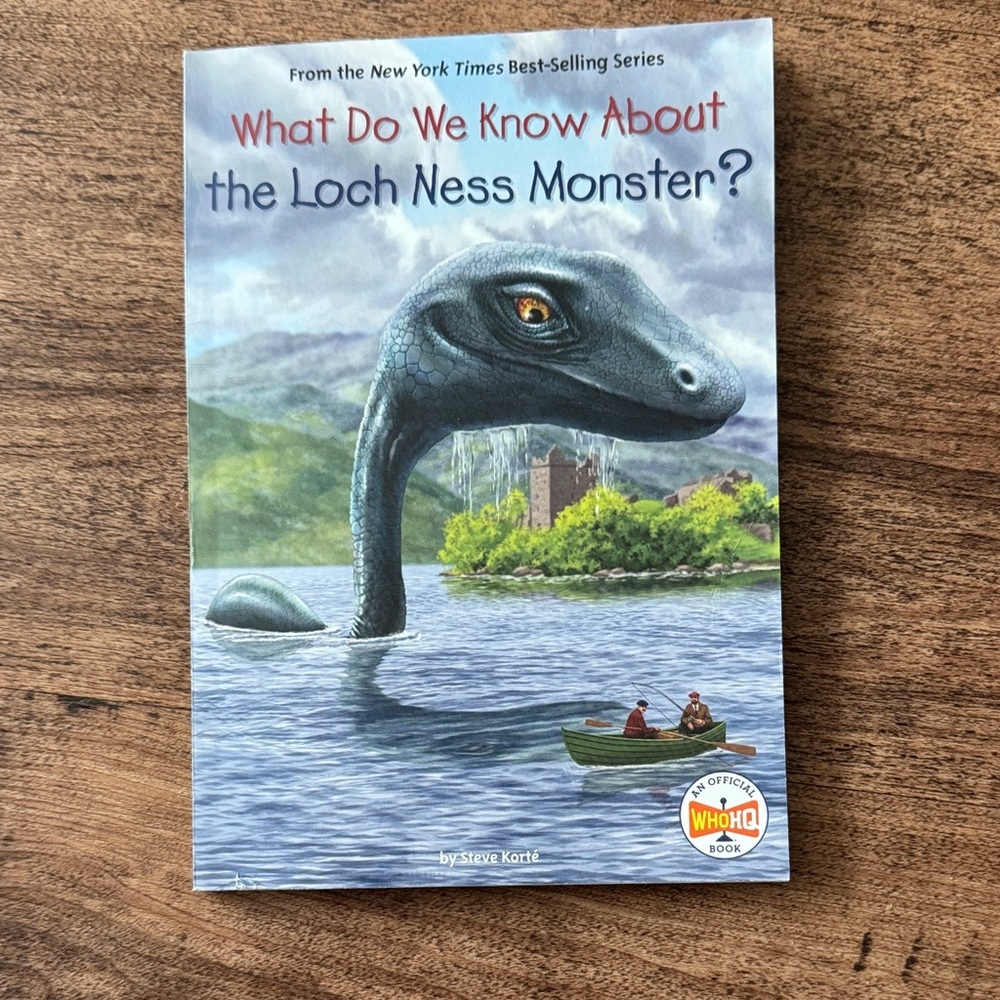 Loch Ness Monster Book for Reptile Enthusiasts